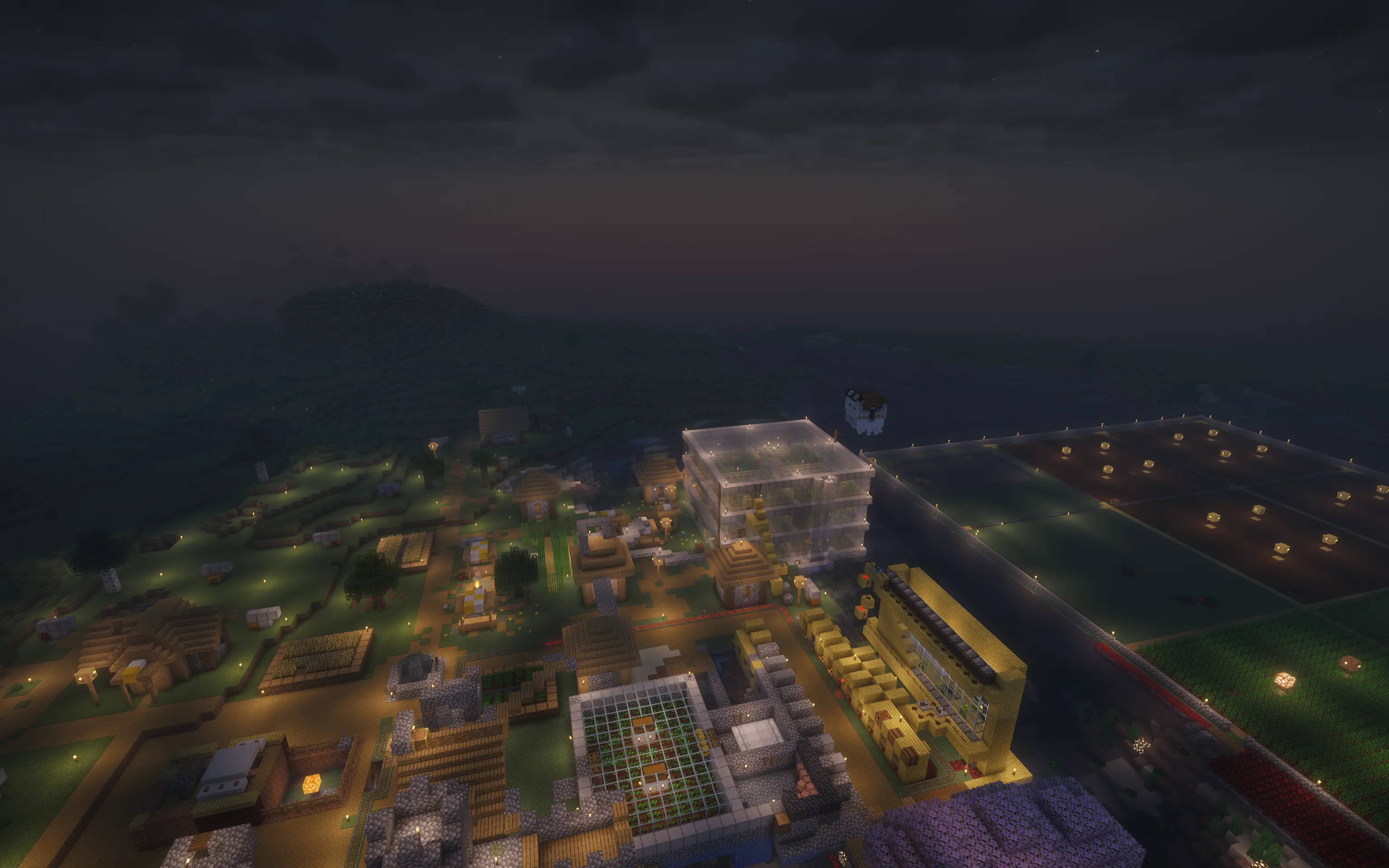 Minecraft world scenery - view 10