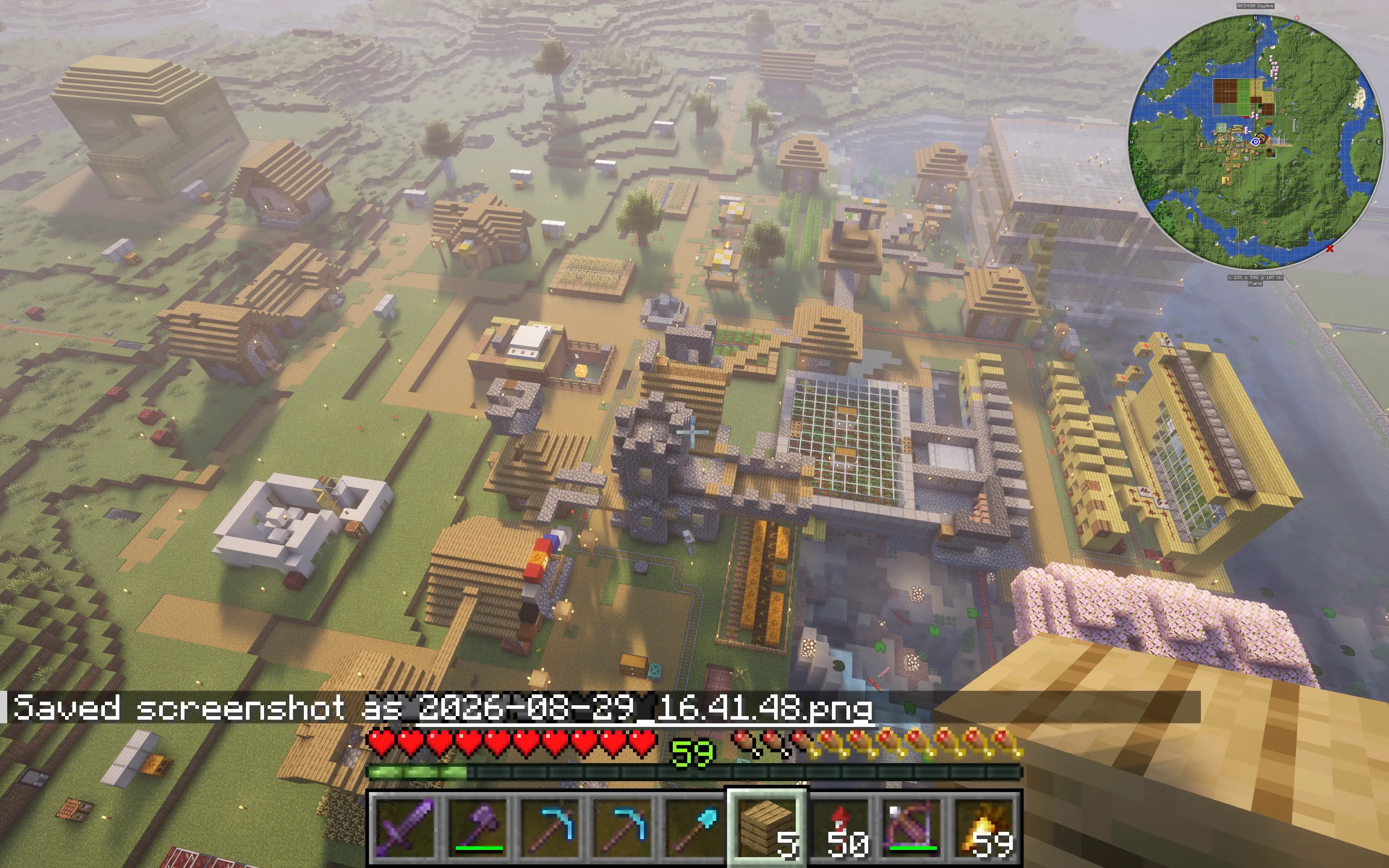 Minecraft world scenery - view 5