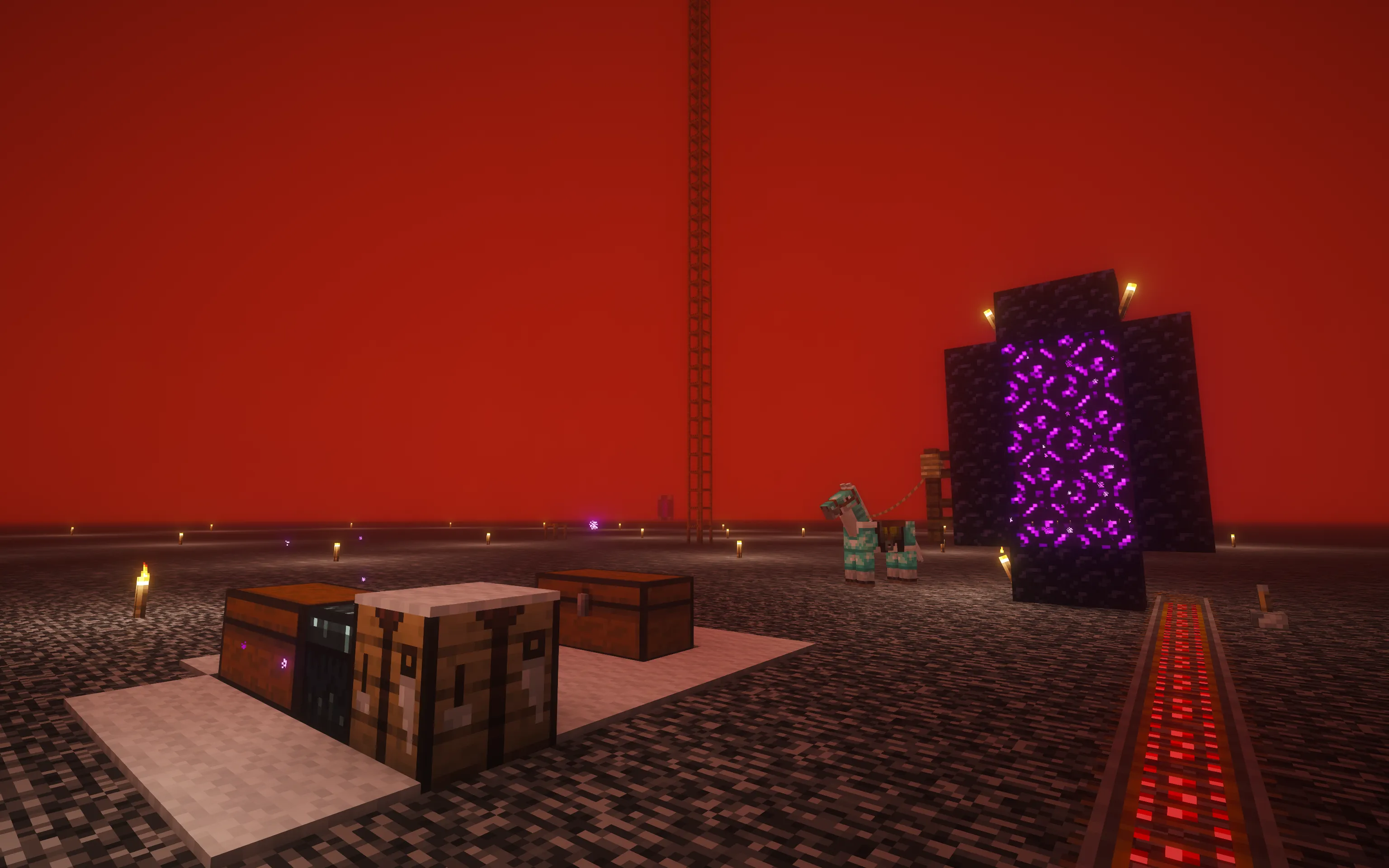 Minecraft world scenery - view 9